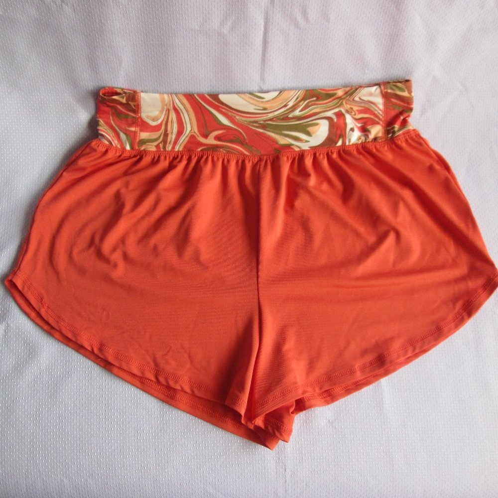🧡 SO ORANGE SHORTIE SHORTS – SIZE L
